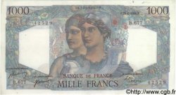 1000 Francs MINERVE ET HERCULE FRANCE  1950 F.41.33 VF+