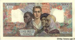 5000 Francs EMPIRE FRANÇAIS FRANCIA  1945 F.47.43 q.AU