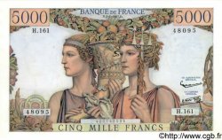 5000 Francs TERRE ET MER FRANCE  1957 F.48.14