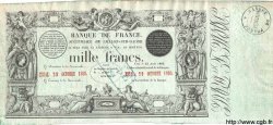 1000 Francs Succursale de Châlon sur Saône FRANCE  1860 F.A37.16 UNC-