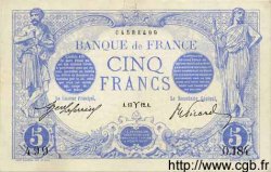 5 Francs BLEU FRANCIA  1912 F.02.03 BB