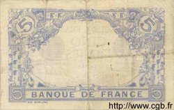 5 Francs BLEU FRANCE  1914 F.02.22 VF-