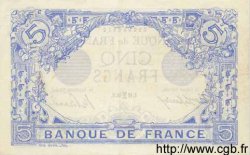 5 Francs BLEU FRANCE  1916 F.02.36 XF