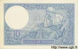 10 Francs MINERVE FRANKREICH  1923 F.06.07 VZ+