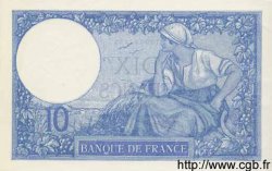 10 Francs MINERVE FRANKREICH  1926 F.06.11 VZ+