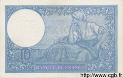 10 Francs MINERVE modifié FRANCE  1939 F.07.01 XF