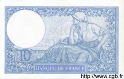 10 Francs MINERVE modifié FRANCIA  1939 F.07.04 SPL+