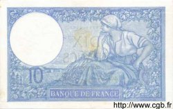 10 Francs MINERVE modifié FRANCIA  1939 F.07.10 SPL