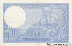 10 Francs MINERVE modifié FRANKREICH  1940 F.07.17 VZ+