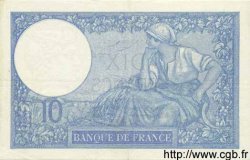 10 Francs MINERVE modifié FRANKREICH  1940 F.07.25 VZ+