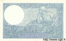 10 Francs MINERVE modifié FRANCIA  1941 F.07.29 q.FDC