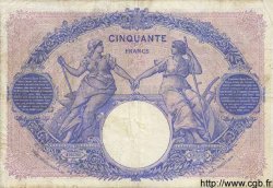 50 Francs BLEU ET ROSE FRANKREICH  1903 F.14.15 S