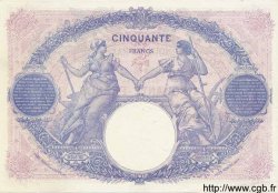 50 Francs BLEU ET ROSE FRANCIA  1924 F.14.37 EBC