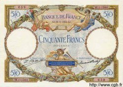 50 Francs LUC OLIVIER MERSON type modifié FRANKREICH  1932 F.16.03 fST