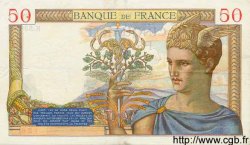 50 Francs CÉRÈS FRANCE  1935 F.17.04 TTB+