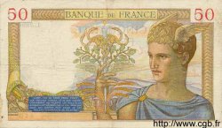50 Francs CÉRÈS FRANCE  1936 F.17.23 TTB