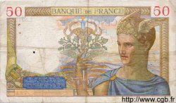 50 Francs CÉRÈS FRANCIA  1937 F.17.36 BC+