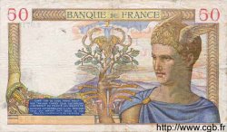 50 Francs CÉRÈS modifié FRANCIA  1939 F.18.22 BC+