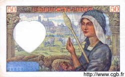 50 Francs JACQUES CŒUR FRANKREICH  1940 F.19.02 fST
