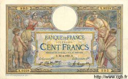100 Francs LUC OLIVIER MERSON sans LOM FRANCIA  1923 F.23.16 BC+