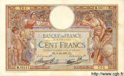 100 Francs LUC OLIVIER MERSON type modifié FRANKREICH  1937 F.25.04 SS