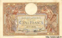 100 Francs LUC OLIVIER MERSON type modifié FRANCIA  1939 F.25.48