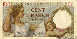 100 Francs SULLY FRANCIA  1939 F.26.03 MBC