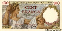 100 Francs SULLY FRANKREICH  1940 F.26.42 ST