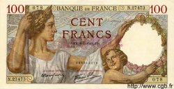 100 Francs SULLY FRANCE  1942 F.26.64 AU