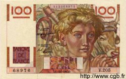 100 Francs JEUNE PAYSAN FRANCIA  1947 F.28.15 SPL+
