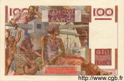 100 Francs JEUNE PAYSAN filigrane inversé FRANCIA  1953 F.28bis.02 q.FDC