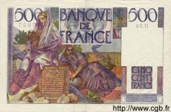 500 Francs CHATEAUBRIAND FRANKREICH  1946 F.34.06 VZ+