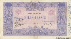1000 Francs BLEU ET ROSE FRANCE  1923 F.36.39