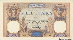 1000 Francs CÉRÈS ET MERCURE FRANKREICH  1930 F.37.05 VZ