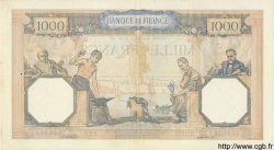 1000 Francs CÉRÈS ET MERCURE type modifié FRANCIA  1938 F.38.21 MBC+