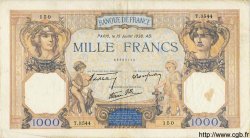 1000 Francs CÉRÈS ET MERCURE type modifié FRANCIA  1938 F.38.23 BB