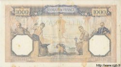 1000 Francs CÉRÈS ET MERCURE type modifié FRANCIA  1939 F.38.38 BB
