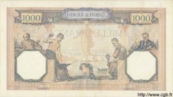 1000 Francs CÉRÈS ET MERCURE type modifié FRANCE  1940 F.38.43 SPL+