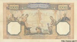 1000 Francs CÉRÈS ET MERCURE type modifié FRANKREICH  1940 F.38.45 VZ