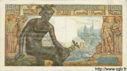 1000 Francs DÉESSE DÉMÉTER FRANKREICH  1942 F.40.03 fVZ