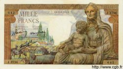 1000 Francs DÉESSE DÉMÉTER FRANCIA  1943 F.40.18 AU