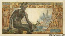 1000 Francs DÉESSE DÉMÉTER FRANKREICH  1943 F.40.21 fVZ