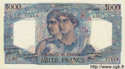 1000 Francs MINERVE ET HERCULE FRANCE  1946 F.41.15