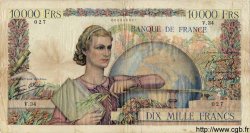 10000 Francs GÉNIE FRANÇAIS FRANCE  1946 F.50.02