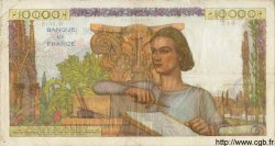 10000 Francs GÉNIE FRANÇAIS FRANCIA  1955 F.50.76 BC+