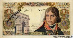 10000 Francs BONAPARTE FRANCIA  1955 F.51.01Spn MBC+
