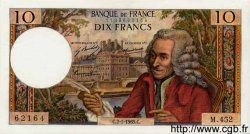 10 Francs VOLTAIRE FRANCE  1969 F.62.36 XF