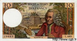 10 Francs VOLTAIRE FRANCIA  1971 F.62.50 SC