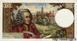 10 Francs VOLTAIRE FRANCE  1973 F.62.65 VF+