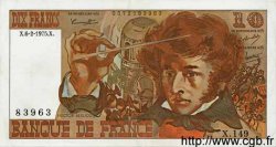 10 Francs BERLIOZ FRANKREICH  1975 F.63.08 VZ